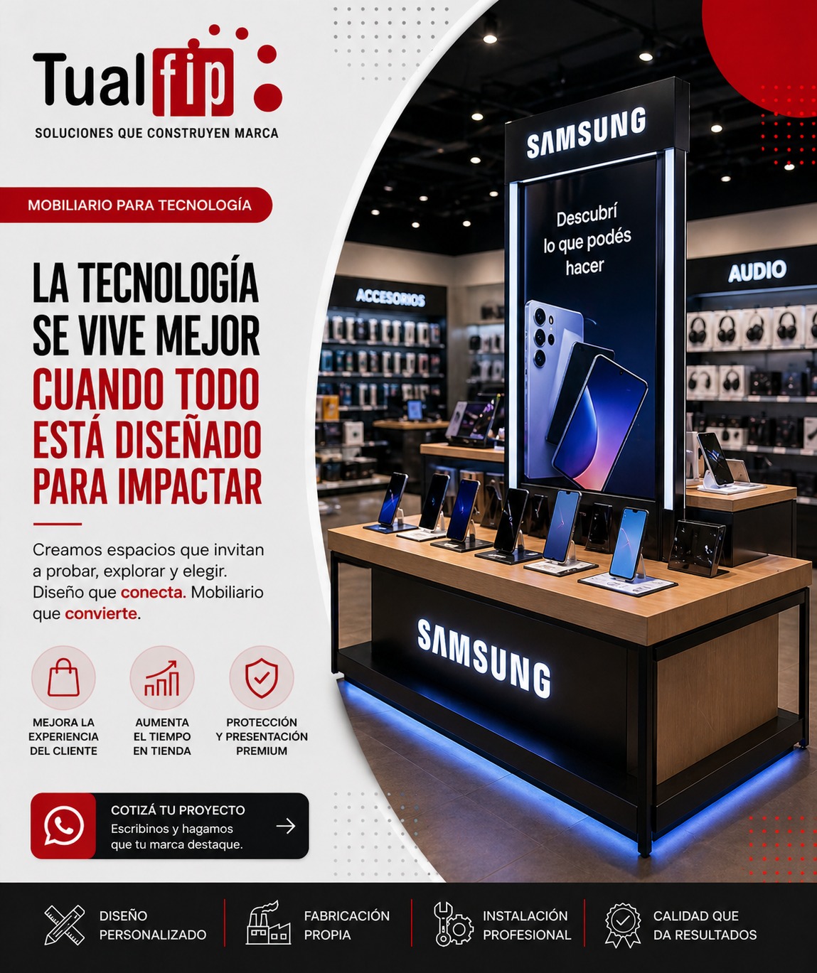 Mobiliario para tecnología